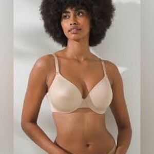 Soma Vanishing Back Bra NEW Warm amber Size 44DD